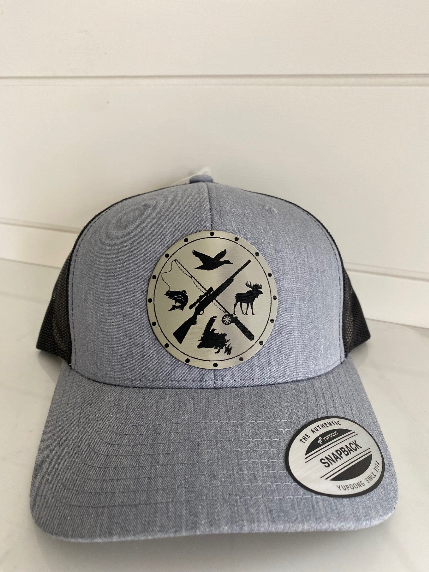 Newfoundland Hunting/Fishing Hat Brushed Stainless