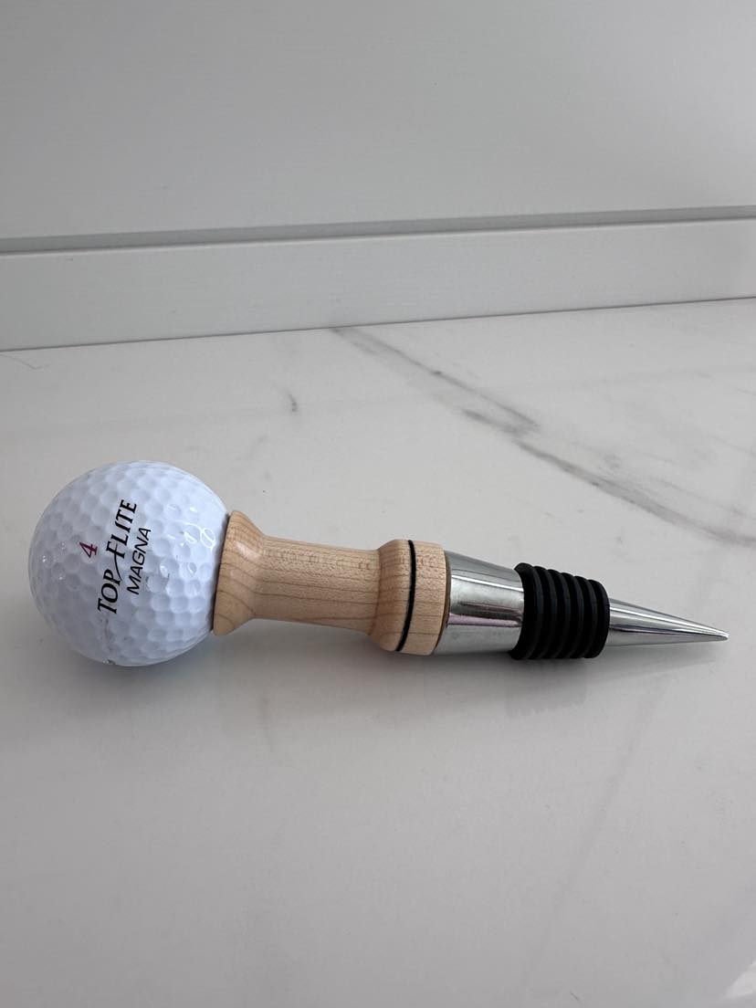 Golf Wine Stopper