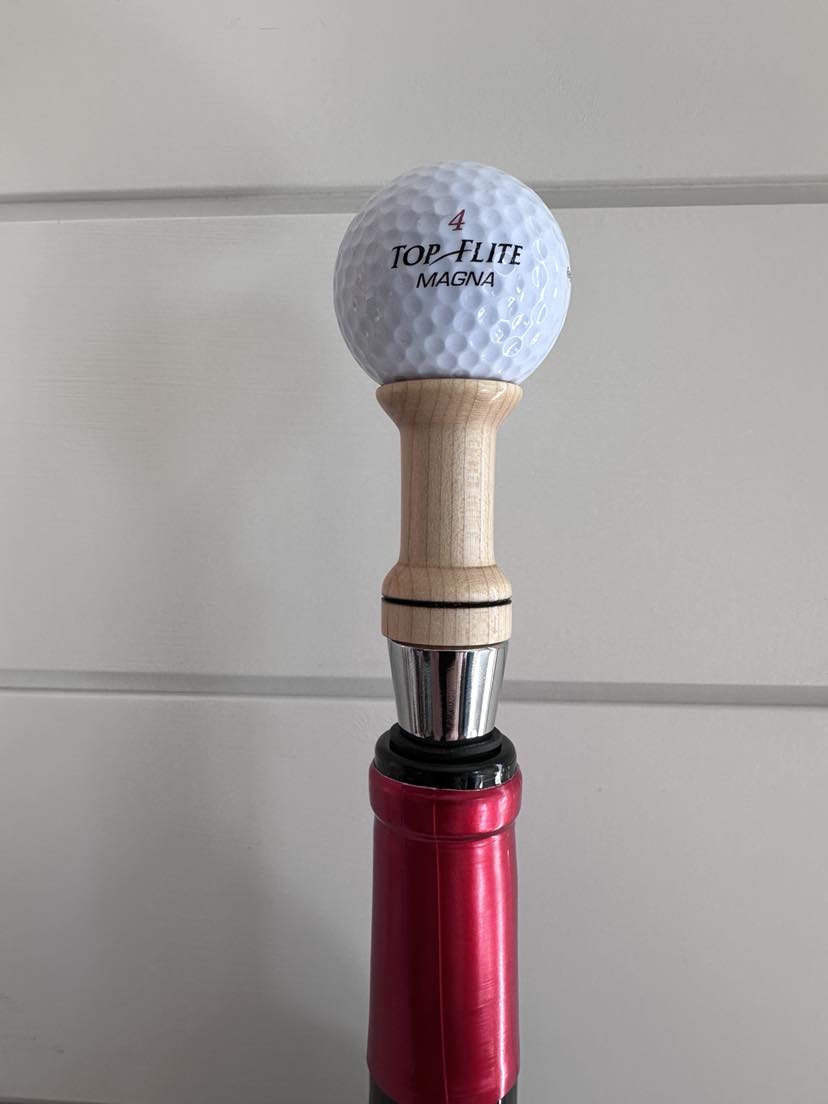 Golf Wine Stopper