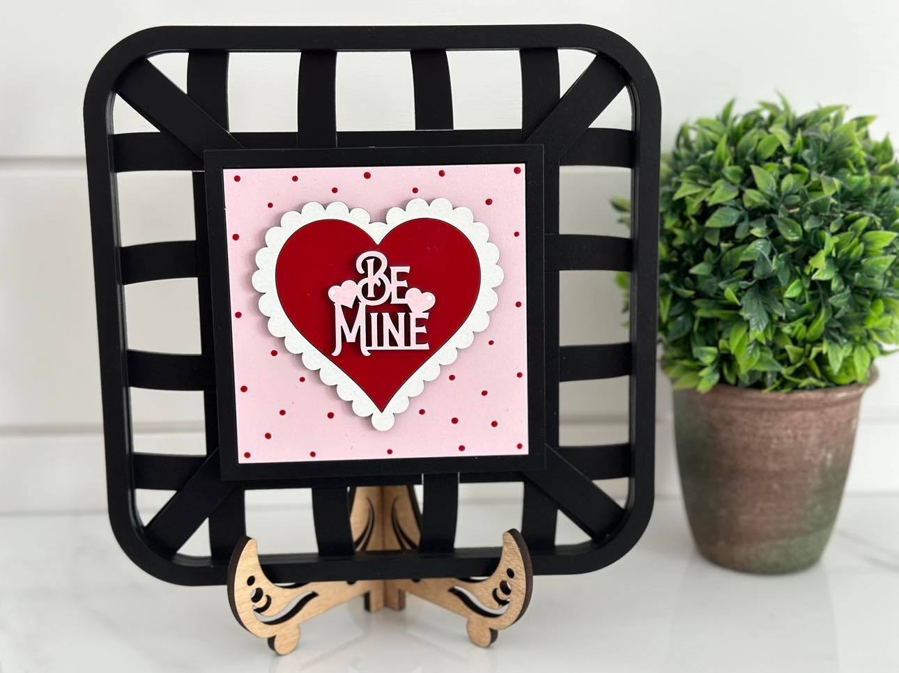 "Be Mine" Heart Sign