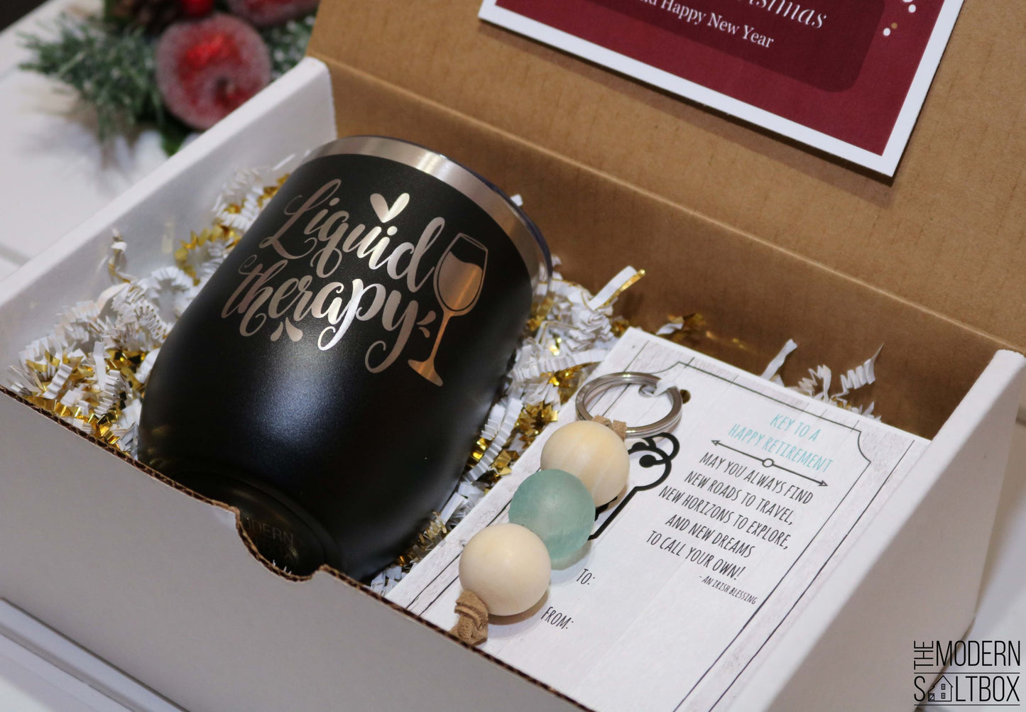 Liquid Therapy / Key to a Happy Retirement | Gift Set