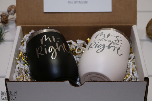 Mr. Right & Mrs. Always Right | Gift Set