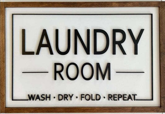 Laundry Room Farmhouse Sign