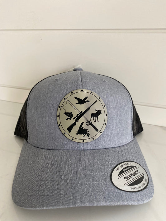 Newfoundland Hunting/Fishing Hat Brushed Stainless
