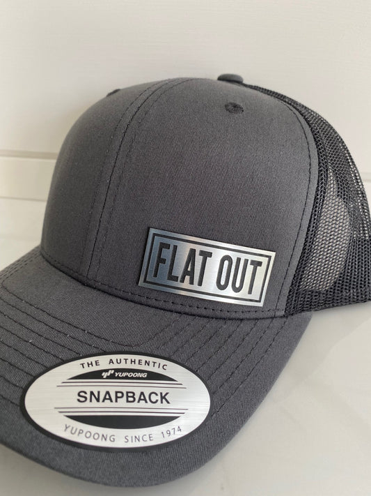 Newfoundland Sayings Brushed Stainless Patch Hats
