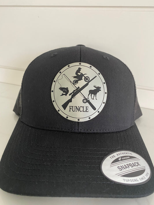 "FUNCLE" Hat Brushed Stainless