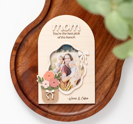 Vintage Flower Basket Frame
