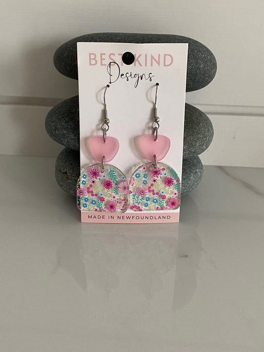 Mini Floral Earrings Style 1