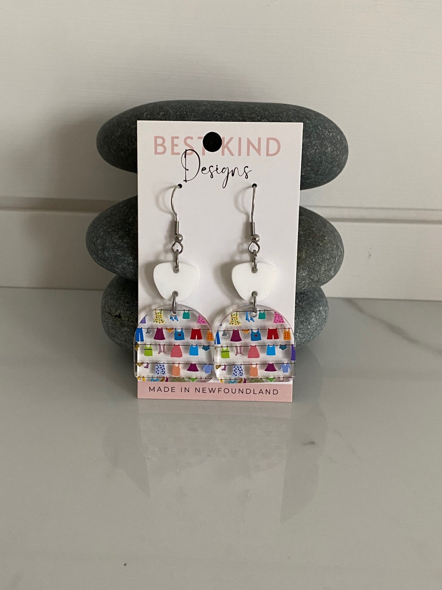 Clothesline Earrings Style 2