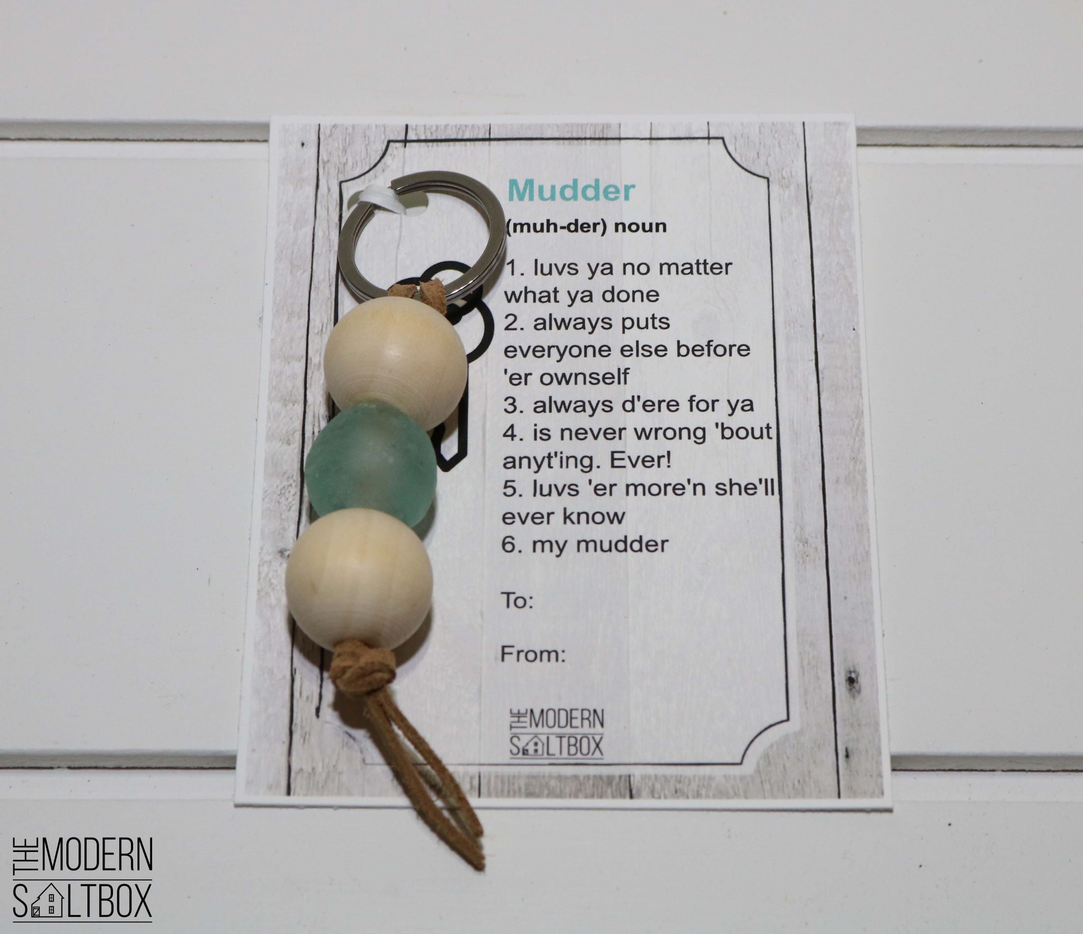 Mudder | Keychain – The Modern Saltbox