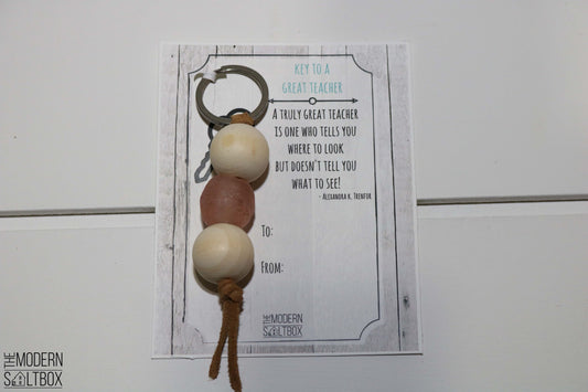 Key To A Great Teacher | Keychain