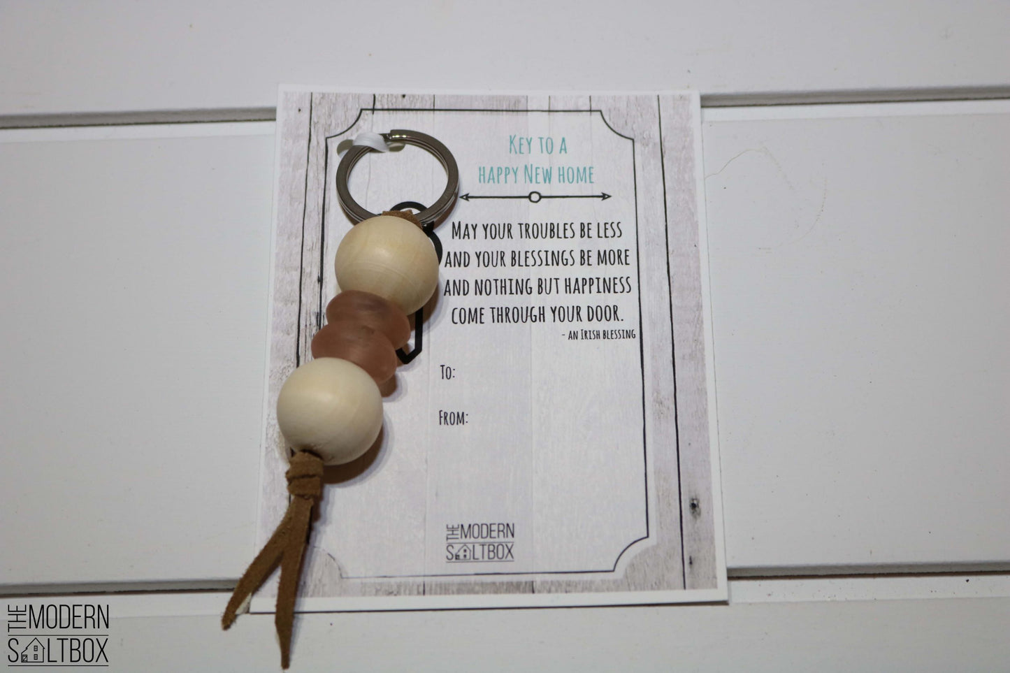 Key To A Happy New Home | Keychain