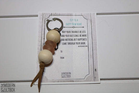 Key To A Happy New Home | Keychain