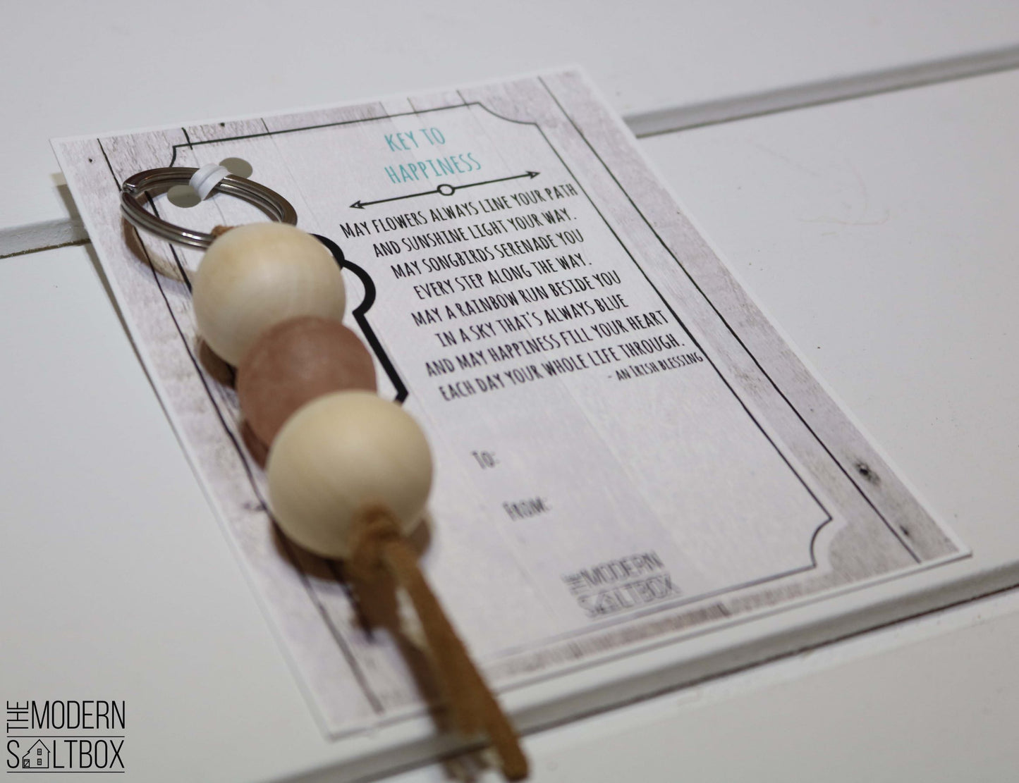 Key To Happiness | Keychain