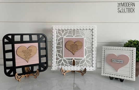 Interchangeable Frames for Sign Inserts